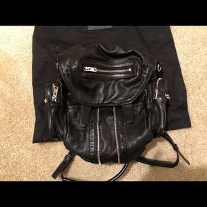 Alexanderwang mini marti lamb backpack